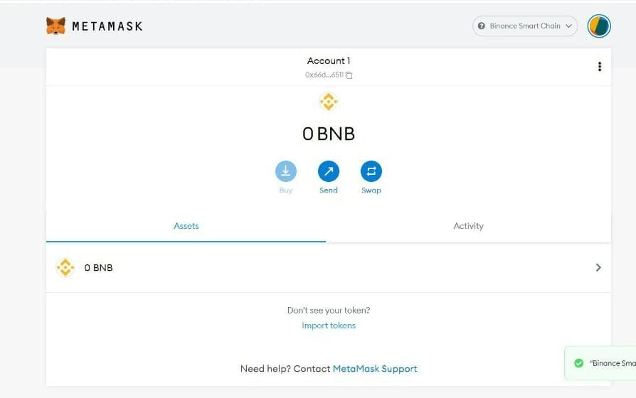 Import Token